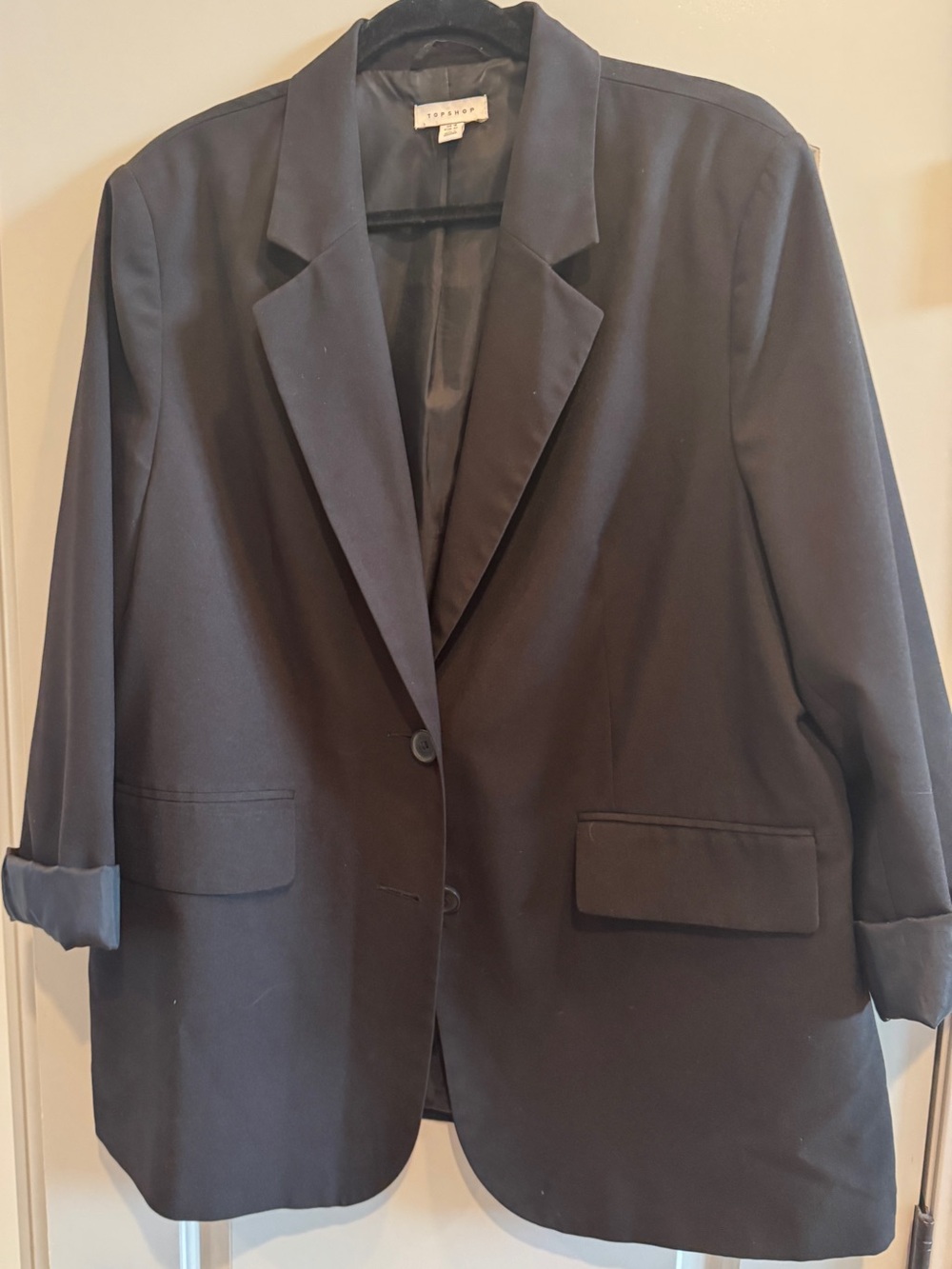 Topshop Black Blazer Jacket